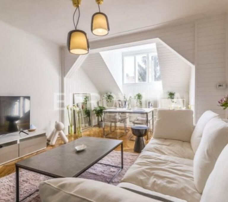Big, Bright Apartment In The Center Of Zagrzeb Zewnętrze zdjęcie